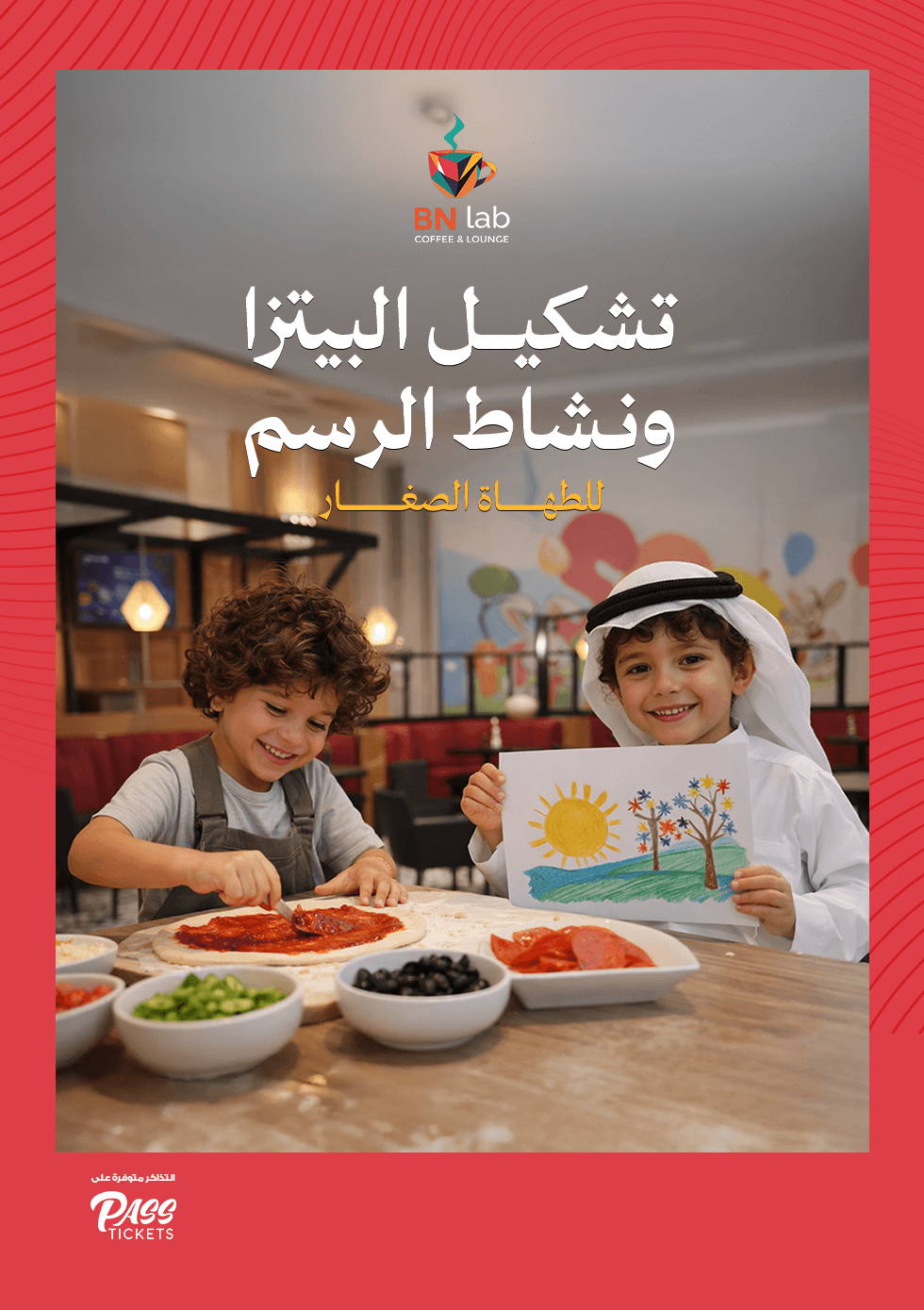 Pizza Making & Drawing Activity for Little Chefs
