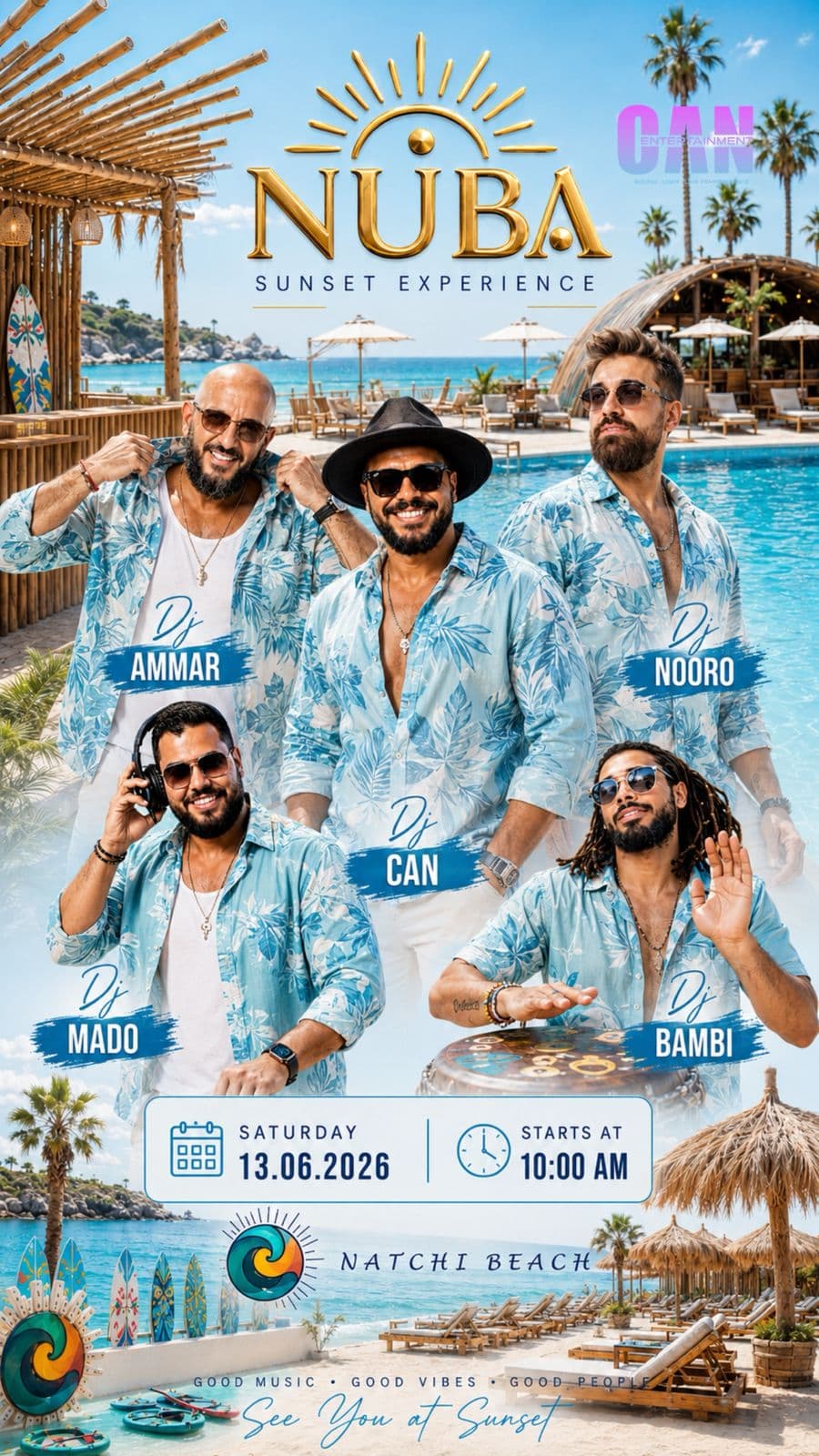 Nuba - Beach Party - 13.6.26