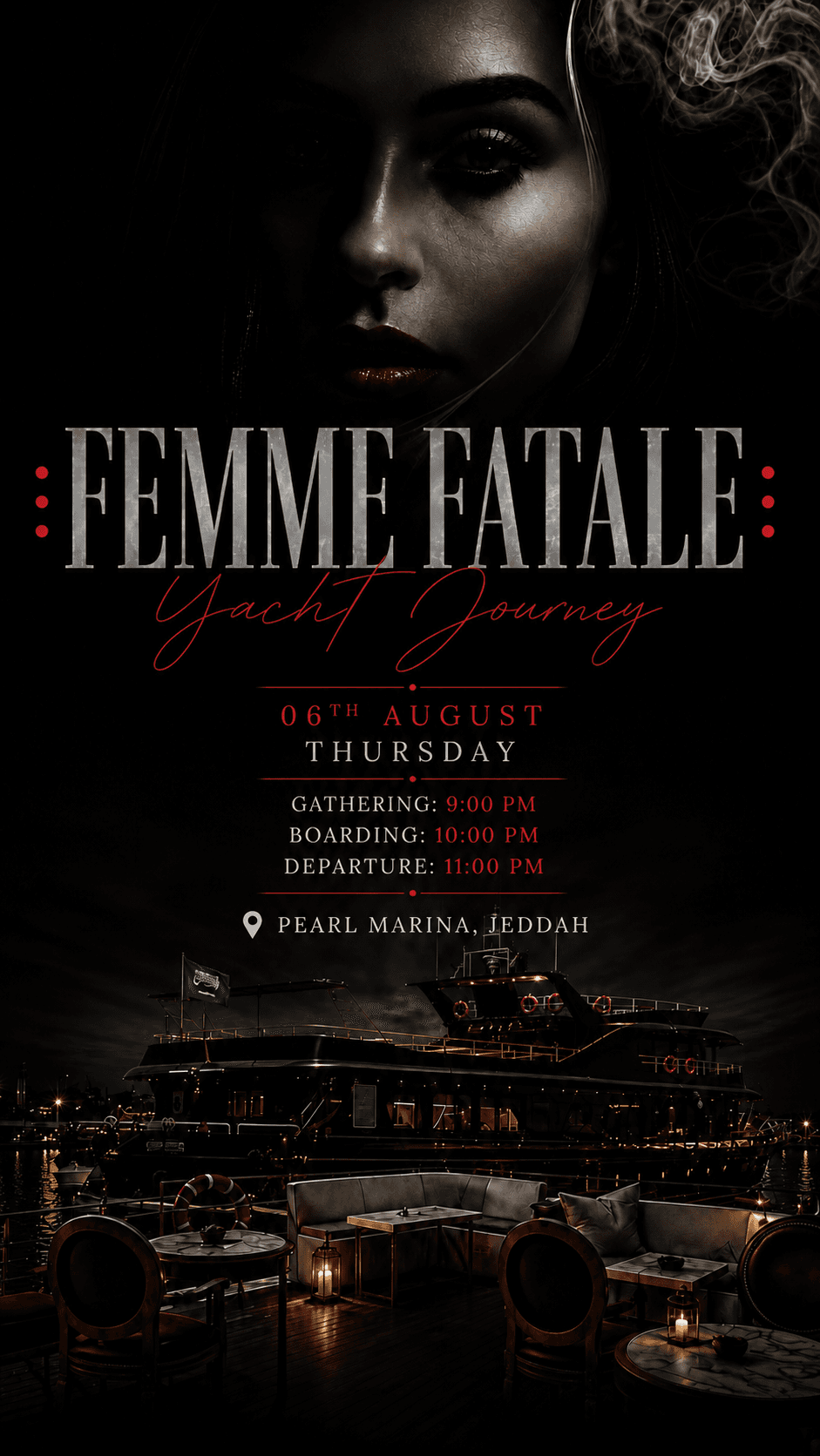 FEMME FATALE – Yacht Journey